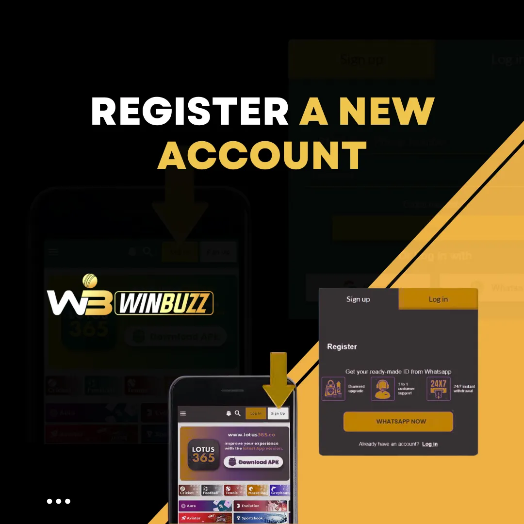 register a new account winbuzz
